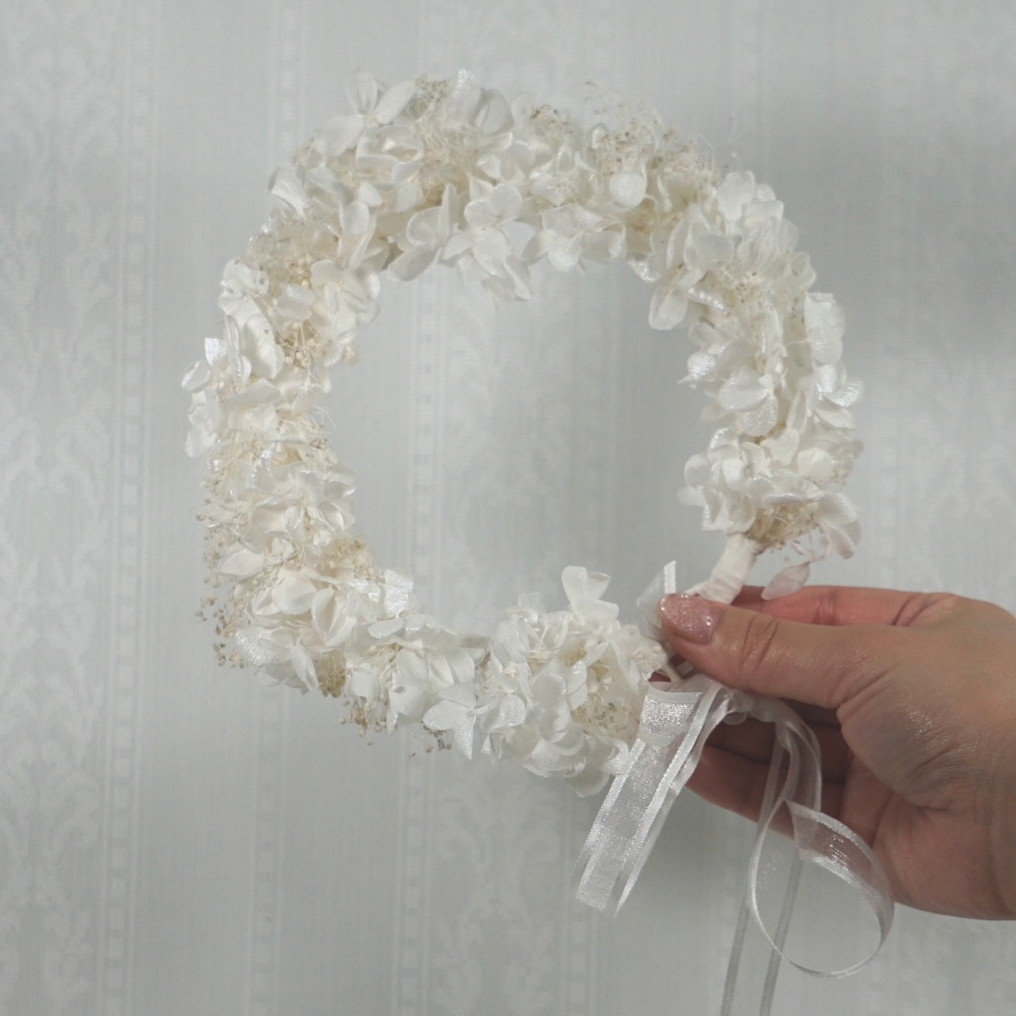 花かんむり - ホワイト #h-1 -